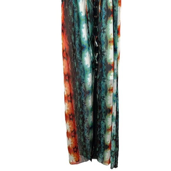 Hot Swag Long‎ Maxi Sundress size XLarge Summer bright color - Picture 11 of 11